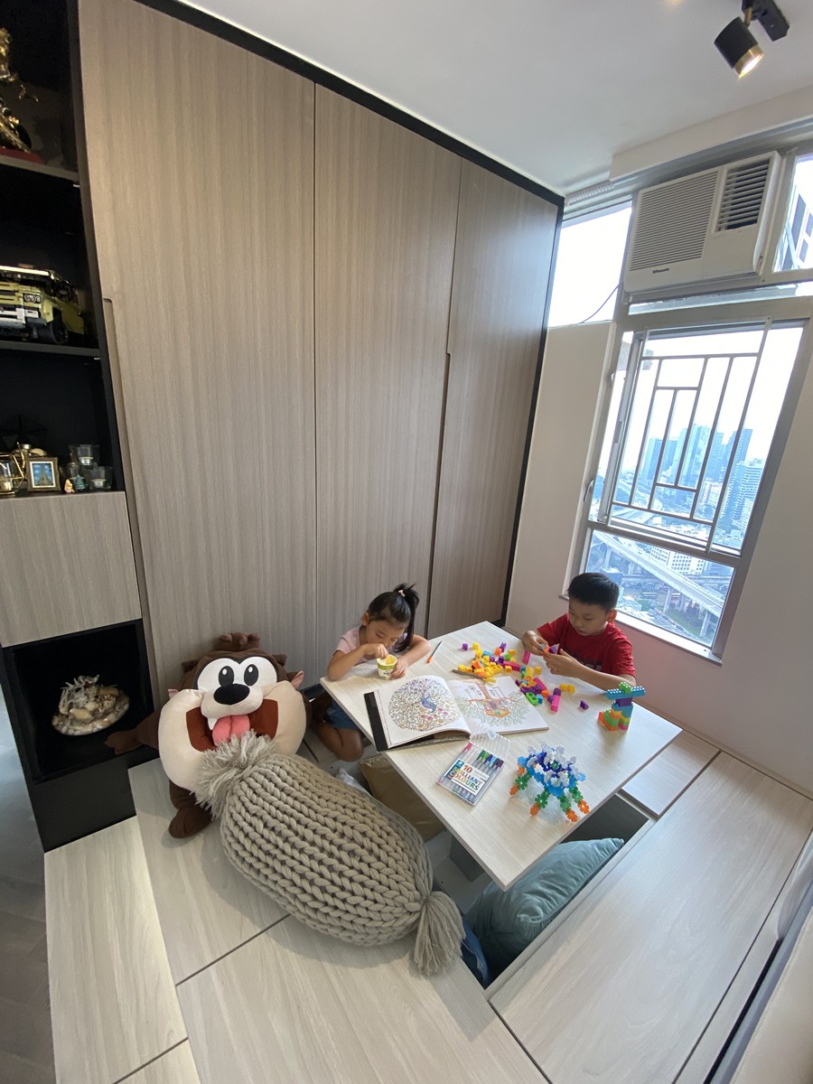 Photo: 1C客廳設計-地台-升降枱.jpg